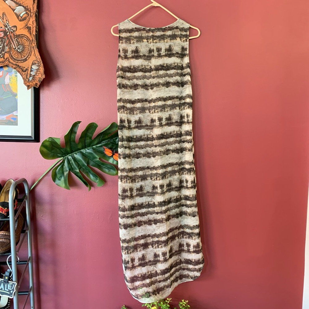 💙Black and White Zara Woman Sheer Maxi Dress - Picture 5 of 5